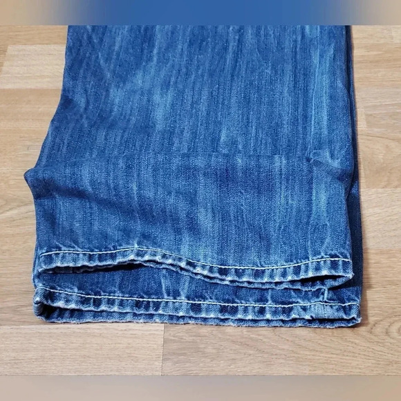 Vintage 90s Ecko Baggy Fit 1972 Jeans Mens Light Wash‎ 40 x 32 Distressed. - Picture 15 of 15